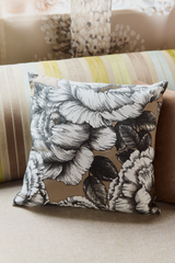 23310-101283-1102CC_1; Finlayson Alma Koristetyynynpäällinen Mokka / 43x43 cm