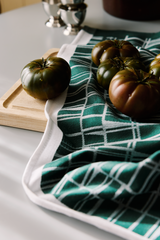 70910-3435-17-10_1; Finlayson Coronna Keittiöpyyhe 2 kpl Tummanvihreä / 50x70 cm