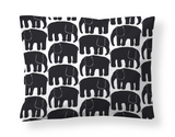 60136-4547-05-10; Finlayson Elefantti Tyynyliina Musta / 50x60 cm