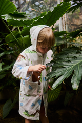 70233-5510-01-03_2; 70234-5510-01-03_2; Finlayson Retkellä Lasten kylpytakki Monivärinen / 110-122 cm