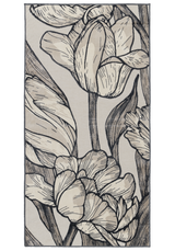 109415-9100; Finlayson Kukoistus Hallway rugs Vaaleanharmaa / 80x150 cm