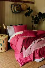 20999-0033-04-04_1; Finlayson Sulo Torkkupeitto Tummanroosa / 140x180 cm