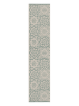 108596-7100; Finlayson Kujakatti Käytävämatto Salvianvihreä / 80x350 cm