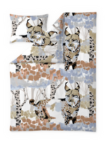 109325-1060; Finlayson Ilves Pussilakanasetti Beige / Sininen / 150x210 cm