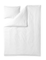 60715-0100-01-06; Finlayson Uni Satiinipussilakanasetti Valkoinen / 150x210 + 50x60 cm