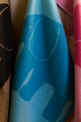 70564-5415-05-06_4; 70563-5415-05-12_4; Finlayson Elefantti vapaa Käsipyyhe Turkoosi / Oranssi / 50x70 cm