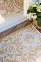 108593-2900_1; Finlayson Kujakatti Hallway Rug Keltainen / 80x200 cm