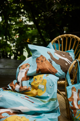 60152-5508-01-10_1; Finlayson Sankarit Tyynyliina Monivärinen / 50x60 cm