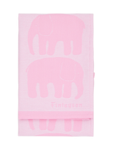 70940-4547-08-10; Finlayson Elefantti Keittiöpyyhe 2 kpl Vaaleanpunainen / Valkoinen / 50x70 cm