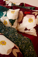 60138-5489-01-10_1; Finlayson Rosa Satiinityynyliina Luumu / 50x60 cm