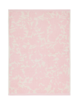 70087-5488-02-12_4; Finlayson Katveessa Käsipyyhe Vaaleanpunainen / Luonnonvalkoinen / 50x70 cm