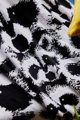 20675-4682-03-04_3; Finlayson Pesue Torkkupeitto Mustavalkoinen / 125x150 cm