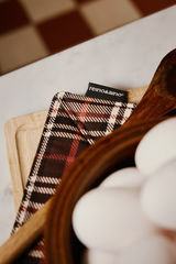 80019-1951-01-10_1; Finlayson Reino&Aino Patalappu 2kpl Ruskea / 22x22 cm