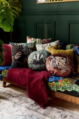 109386-4900_5; Finlayson Viserrys Blanket Viininpunainen / 125x170 cm