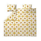 60682-5516-01-05; Finlayson Valo Parivuoteen pussilakanasetti Keltainen / Valkoinen / 240x210 + 50x60 cm
