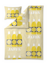 106792-2100; Finlayson Jaffa Bedset Keltainen / 150x210 cm