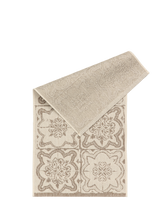 108592-1002_4; Finlayson Kujakatti Beige-valkoinen / 80x150 cm