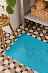 70321-4547-02-06_1; Finlayson Elefantti Kylpymatto Turkoosi / 50x80 cm