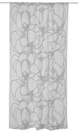 107217-168; Finlayson Vallila Makeba Valoverho Harmaa / 140x250 cm