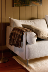 21993-1951-01-04_1; Finlayson Reino Torkkupeitto Ruskea / 130x170 cm