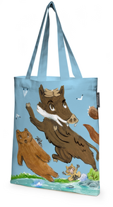 80220-5507-01-10_3; Finlayson Sankarit Kangaskassi Monivärinen / 36x42 cm