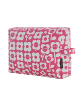 80250-5492-03-05; Finlayson Kukkariemu Toilettilaukku Pinkki / 28x20 cm