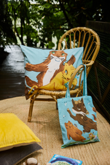 80220-5507-01-10_1; Finlayson Sankarit Kangaskassi Monivärinen / 36x42 cm