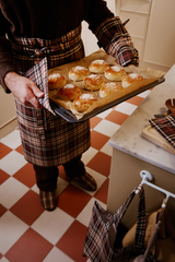 80019-1951-01-10_3; Finlayson Reino&Aino Patalappu 2kpl Ruskea / 22x22 cm