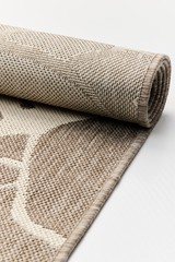 108296-1001_5; 108295-1001_5; 108294-1001_5; Finlayson Makeba Hallway Rug Beige-valkoinen / 100x80 cm