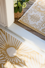 108593-2900_3; Finlayson Kujakatti Hallway Rug Keltainen / 80x200 cm 