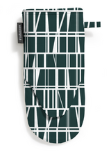 80006-3435-54-10; Finlayson Coronna Patakinnas Tummanvihreä / 15x30 cm 