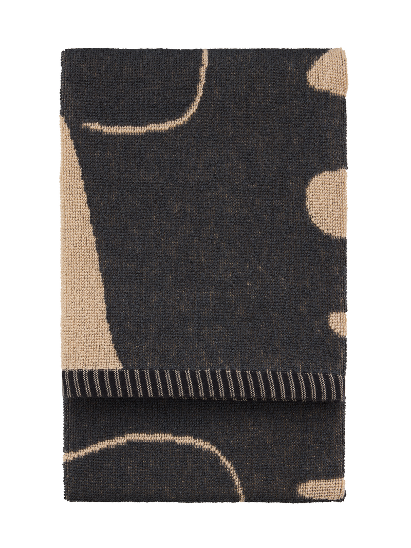 70563-5415-04-12_2; Finlayson Elefantti vapaa Käsipyyhe Tummanharmaa / Beige / 50x70 cm 
