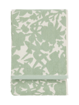 70086-5488-01-06; Finlayson Katveessa Kylpypyyhe Salvianvihreä / Luonnonvalkoinen / 70x150 cm 
