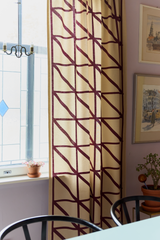 23310-23982-1049CU_1; Finlayson Lucina Verho Beige-viininpunainen / 140x250 cm 