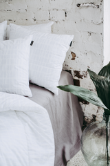 40026-3435-01-06_1; 40014-3435-01-10_1; Finlayson Coronna Premium pehmeä, puolikorkea tyyny Valkoinen / 50x60 cm 