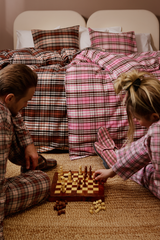 60256-4301-01-10_3; 60256-1951-01-10_3; Finlayson Reino Flanellityynyliina Ruskea / 50x60 cm 