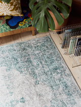 105835-7100_4; Finlayson Topaasi Hallway Rug Salvianvihreä / 80x200 cm 