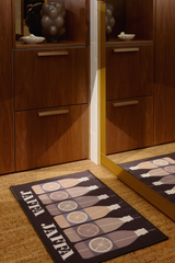 108738-9803_1; Finlayson Jaffa Door Rug Harmaa-beige / 50x80 cm 