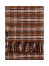 21993-1951-01-04; Finlayson Reino Torkkupeitto Ruskea / 130x170 cm 