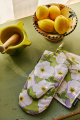 80018-5512-01-10_1; Finlayson Ruusa Patalappu 2 kpl Vaaleanvihreä / Vaaleanlila / 22x22 cm 