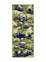 109403-7303; Finlayson Vallila x Secto Rally Ralli Käytävämatto Vihreä / 80x200 cm 