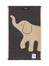 71562-5415-04-12_2; Finlayson Elefantti Vapaa Käsipyyhe Tummanharmaa / Beige / 30x50 cm 