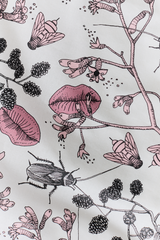 60653-4963-02-06_3; Finlayson Suukko Pussilakanasetti Harmaa / Roosa / 150x210 + 50x60 cm 