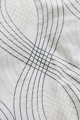 60714-4232-16-06_2; Finlayson Kehrä Tencel-puuvillapussilakanasetti Tummanharmaa / Beige / 150x210 + 50x60 cm 