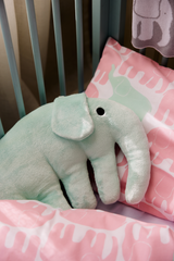 30722-0011-00-04_1; Finlayson Elefantti Pehmotyyny Mintunvihreä / 40x30 cm 