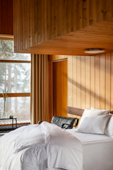 60694-0100-01-05_2; Finlayson Uni Parivuoteen satiinipussilakanasetti Valkoinen / 240x210 + 50x60 cm 