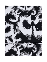 20675-4682-03-04; Finlayson Pesue Torkkupeitto Mustavalkoinen / 125x150 cm 