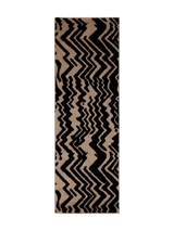 109363-1099; Finlayson Zebra Käytävämatto Beige-musta / 80x230 cm 