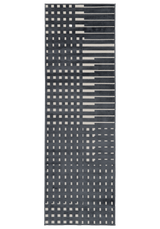 109421-9700; Finlayson Ristikko Hallway rugs Antrasiitti / 68x220 cm 
